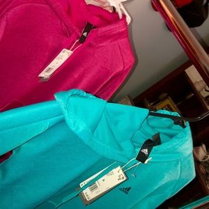 TWO sz small Adidas Hoodies